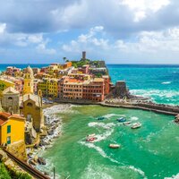 Autobusový poznávací zájazd, Taliansko, Ligúria, Cinque Terre, Vernazza