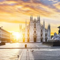 Autobusový poznávací zájazd, Taliansko, Okruh severným Talianskom, Miláno, Duomo