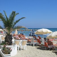 Hotel Scandinavia - pláž - autobusová doprava CK Turancar-Grécko-Paralia (Olympská riviéra)