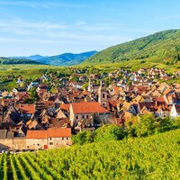 CK Turancar, autobusový poznávací zájazd, Francúzska vínna cesta, Riquewihr