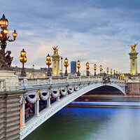 Autobusový poznávací zájazd Francúzsko Paríž Most Alexandra III.
