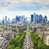 CK Turancar, autobusový poznávací zájazd, Paríž - perla na Seine, La Défense