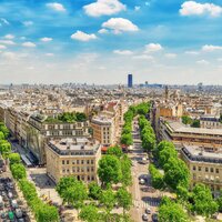 CK Turancar, autobusový poznávací zájazd, Paríž - perla na Seine, výhľad na Paríž