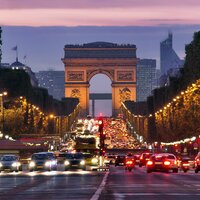 autobusový poznávací zájazd Paríž a Disneyland Víťazný oblúk