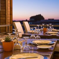 Grécko - Kréta - Hotel Bella beach-reštaurácia-letecký zájazd CK Turancar-Kréta-Anissaras