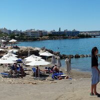 Silva beach-hotelová pláž-letecký zájazd CK Turancar-Kréta-Hersonissos