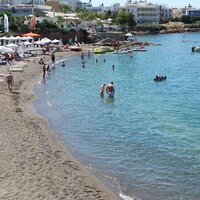 Hotel Silva beach - pláž - letecký zájazd CK Turancar - Kréta, Hersonissos