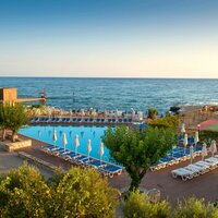 Grécko - Kréta - Hotel Silva beach-bazén-pláž