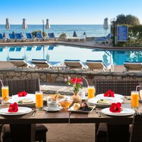 Grécko - Kréta - Hotel Silva beach-bazén