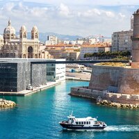 Autobusový poznávací zájazd Francúzsko Marseille Pevnosť St. Jean, Katdrála de la Mayor