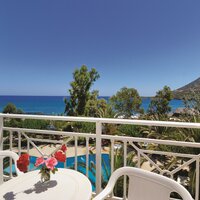 Grécko - Kréta - Hotel Talea beach-výhľad z izby
