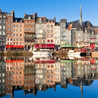 Autobusový poznávací zájazd Francúzsko Normandia a Bretónsko Honfleur