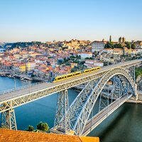 Autobusový poznávací zájazd, Portugalsko, Porto, most Luis I.