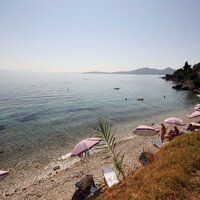 Grécko - Korfu - Hotel Belvedere -pláž
