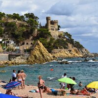 Hotel Maria del Mar - pláž - letecký zájazd CK Turancar, Španielsko, Lloret de Mar