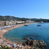 Hotel Maria del Mar - pláž - letecký zájazd CK Turancar, Španielsko, Lloret de Mar