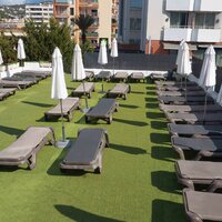 Hotel Maria del Mar - terasa - letecký zájazd CK Turancar - Španielsko, Lloret de Mar