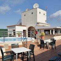 Španielsko - Hotel Royal Beach - terasa