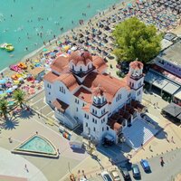 Letecký zájazd CK Turancar-Paralia-Olympic beach-panoráma