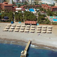 Hotel Club Turtas Beach - pláž - letecký zájazd CK Turancar - Turecko Konakli