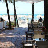 Diamma resort - bar na pláži - letecký zájazd CK Turancar - Albánsko, Durres