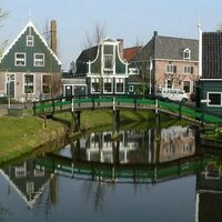 CK Turancar, autobusový poznávací zájazd, Kvetinové Holandsko a Belgicko, Zaanse Schans, typická architektúra