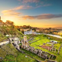 CK Turancar, letecký poznávací zájazd, Toskánsko, Volterra