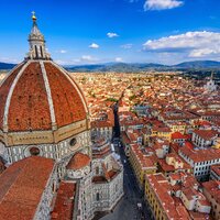 CK Turancar, Letecký poznávací zájazd, Taliansko, Florencia, námestie Duomo, katedrála Santa Maria Del Fiore