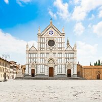 CK Turancar, Letecký poznávací zájazd, Taliansko, Florencia, katedrála Santa Croce