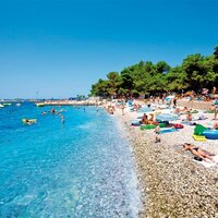 CK Turancar - autobusový zájazd Chorvátsko, Istria, Poreč - hotel Delfin - pláž