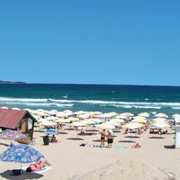 Hotel Belitsa - pláž,  letecký a  autokarový zájazd CK Turancar - Bulharsko stredisko  Primorsko
