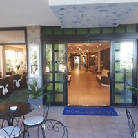 Hotel Solarium - terasa - zájazd vlastnou dopravou CK Turancar - Taliansko - San Benedetto del Tronto - Palmová riviéra
