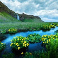 CK Turancar, Letecký poznávací zájazd, Island, Seljalandsfoss