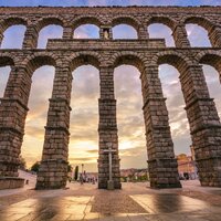 CK Turancar, Letecký poznávací zájazd, Španielsko poklady UNESCO, Segovia, rímsky akvadukt