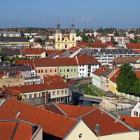 CK Turancar, autobusový poznávací zájazd, Maďarsko, Eger - panoráma mesta