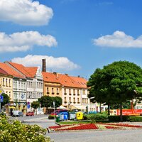 CK Turancar, autobusový poznávací zájazd, Česká Republika, České pamiatky UNESCO, Třebíč - Karlovo námestie