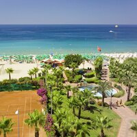 Riviera Hotel - pláž - letecký zájazd CK Turancar - Turecko, Alanya