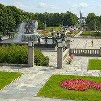 Autobusový poznávací zájazd Škandinávsky okruh Nórsko Oslo Vigeland park