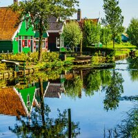 CK Turancar, Letecký poznávací zájazd, Amsterdam, Zaanse Schans