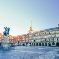 CK Turancar, Letecký poznávací zájazd, Španielsko, Madrid, hlavné námestie Plaza Mayor