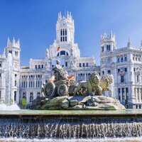 CK Turancar, Letecký poznávací zájazd, Španielsko, Madrid, námestie Plaza Cibeles