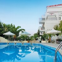 Hotel Olympion Melathron-exteriér-Platamon-Olympská riviéra-letecký zájazd CK TURANCAR