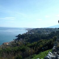 Platamonas - pohľad z hradu - Olympská riviéra (autobusové zájazdy CK Turancar)