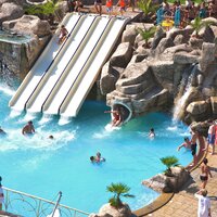 Aquapark v hoteli Kotva v Bulharsku – slnečné pobrežie. Dovolenka s CK Turancar.