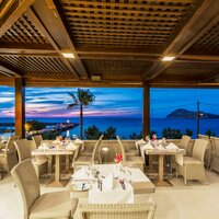Hotel Porto Platanias beach-Kréta-Platanias-letecký zájazd CK Turancar-reštaurácia