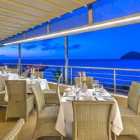 Hotel Porto Platanias beach-Kréta-Platanias-letecký zájazd CK Turancar-reštaurácia