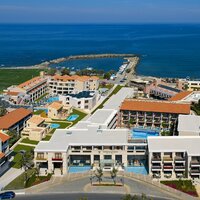 Hotel Porto Platanias Beach - letecký záber - letecký zájazd CK Turancar - Kréta, Platanias