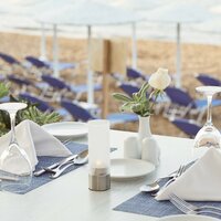 Hotel Santa Marina beach-Kréta-letecký zájazd CK Turancar-reštaurácia, pláž