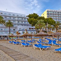 hotel Flamboyan Caribe - pláž - letecký zájazd od CK Turancar - Malorka, Magaluf