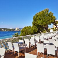 hotel Flamboyan Caribe - terasa - letecký zájazd od CK Turancar - Malorka, Magaluf